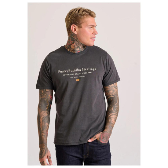 Funky Buddha Ανδρική κοντομάνικη μπλούζα